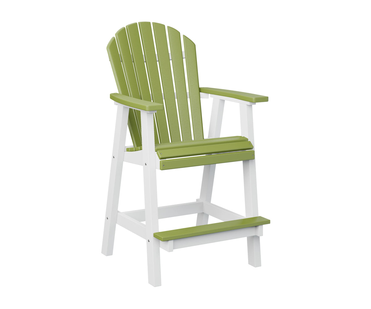 Kiwi Green on White