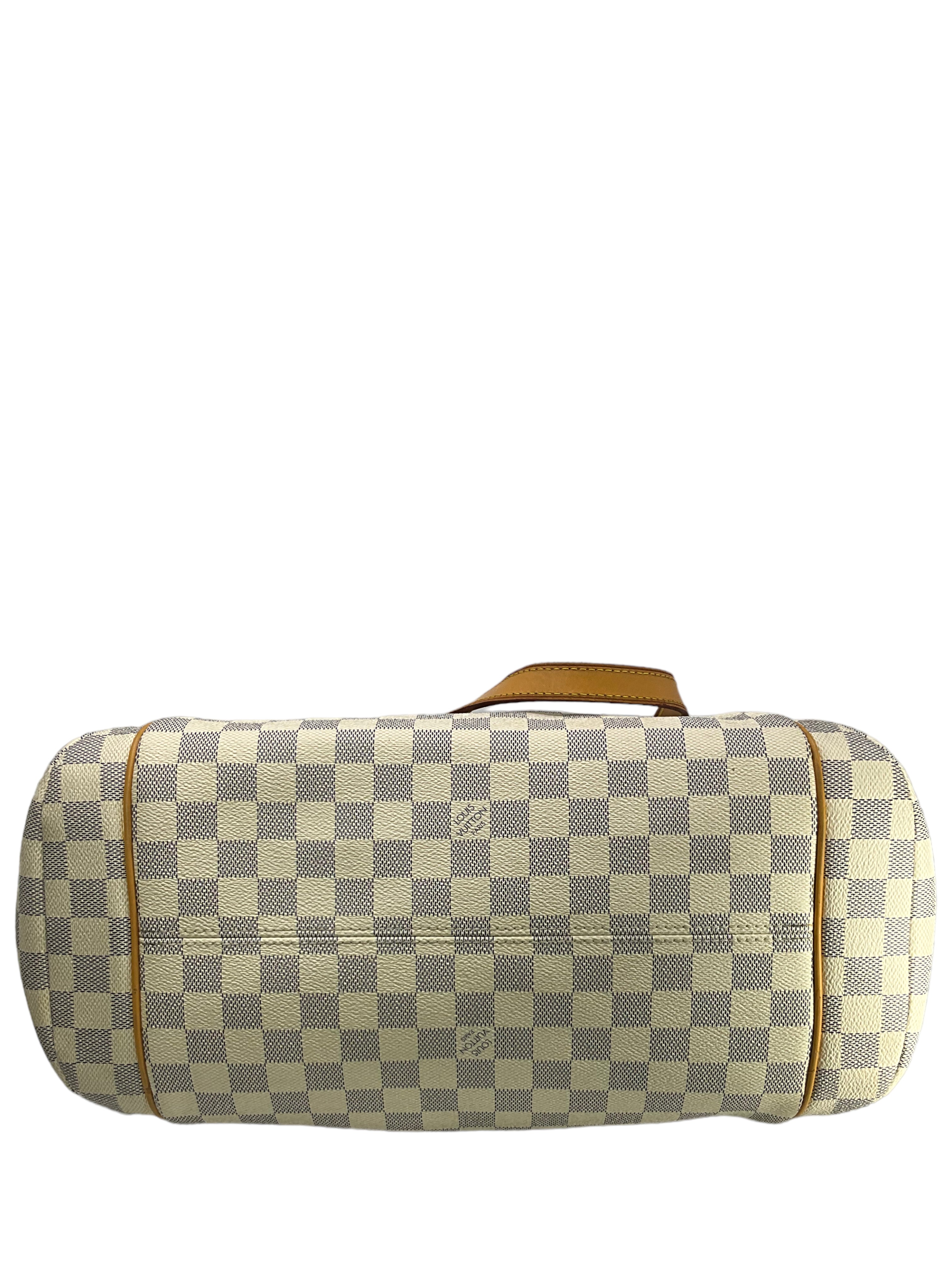 Authentic Louis Vuitton Damier Azur Canvas Totally GM Handbag - Luxury Tote Bag for Women, Perfect for Work, Travel & Everyday Use