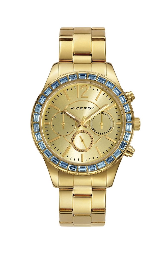 Viceroy 40804-65 Multifunctional Women's Watch - Elegant Analog & Digital Display, Water Resistant, Perfect for Work, Parties & Everyday Wear