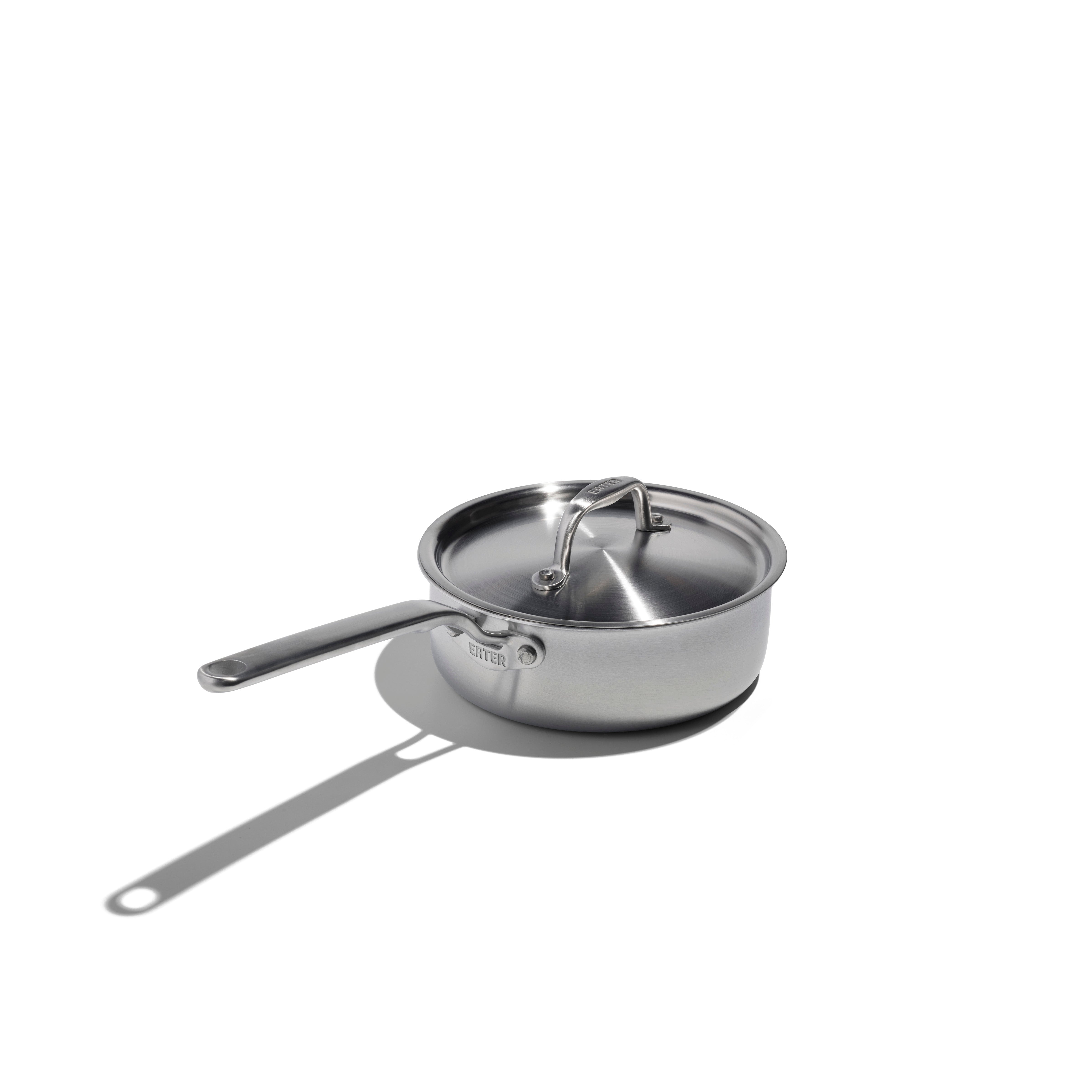 Heritage Steel 2 Quart Saucepan with Lid - Premium Stainless Steel Cookware for Home & Professional Kitchens | Perfect for Sauces, Soups & Simmering