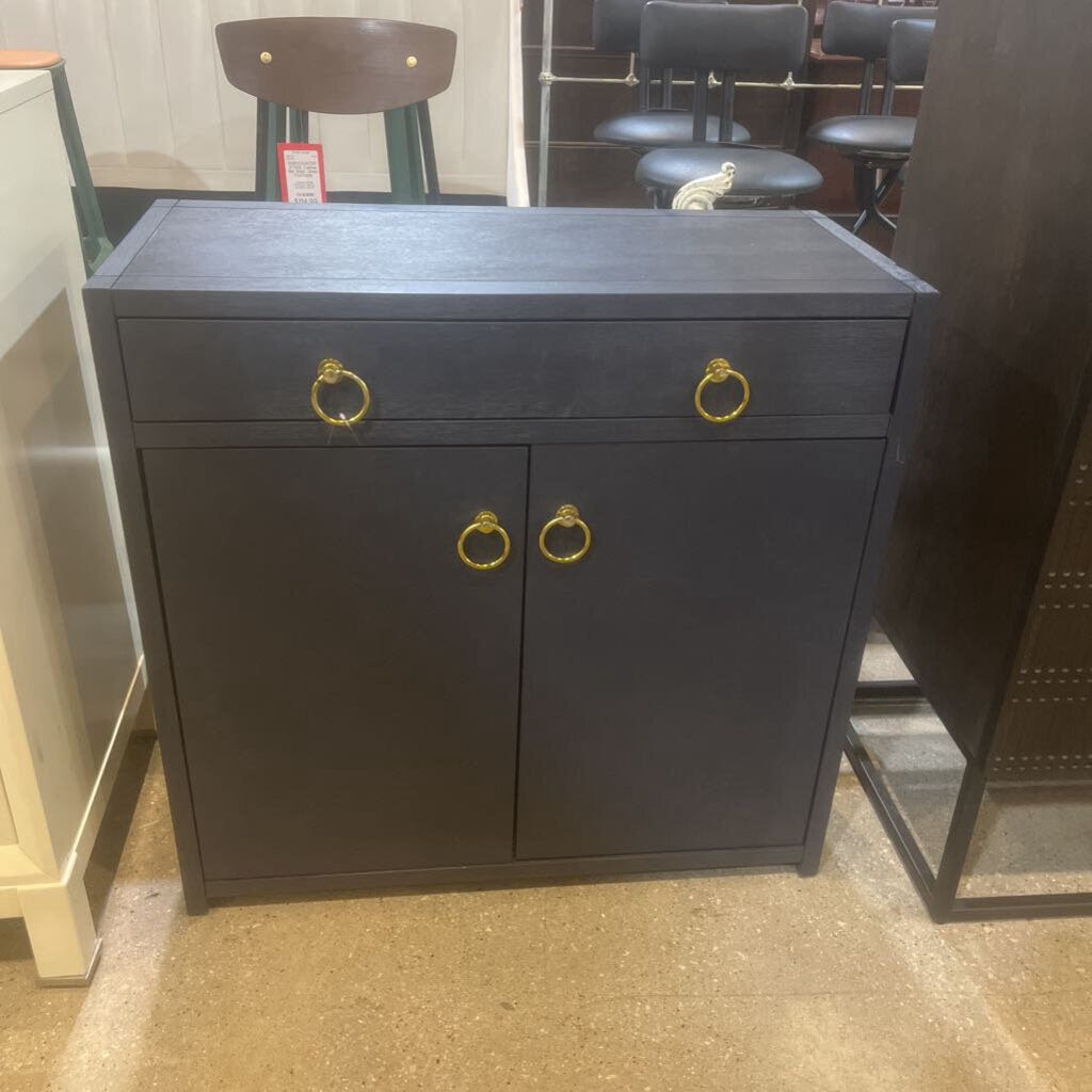 Lark Storage Cabinet - Navy & Gold - 31