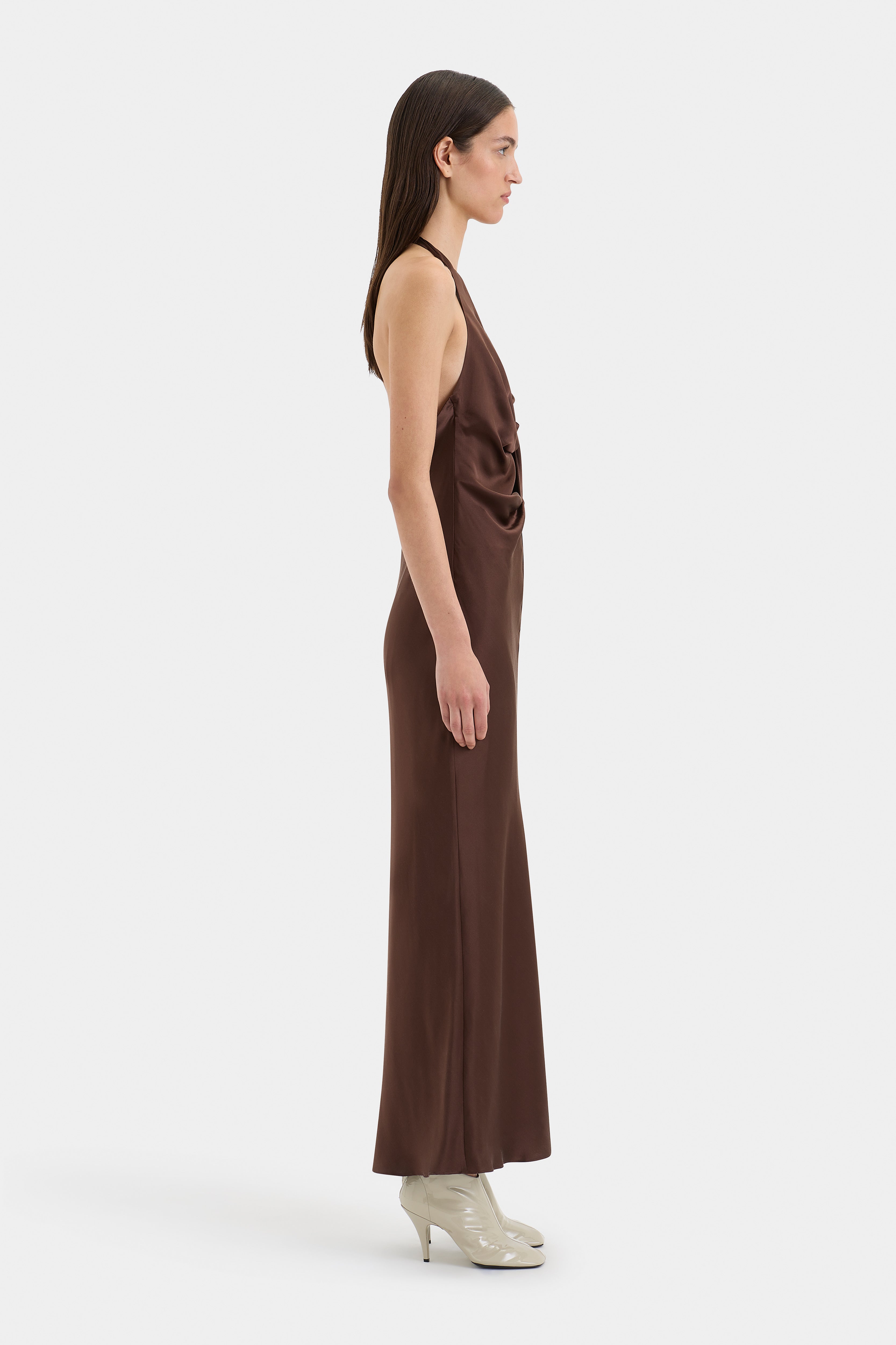 Como Twist Dress - Elegant Women's Summer Dress with Flowy Twist Detail | Perfect for Beach, Vacation, and Casual Outings