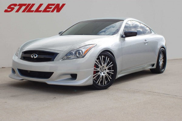 2008-2010 Infiniti G37 Coupe Front Lip Spoiler - KB11922 | Carbon Fiber Style | Enhanced Aerodynamics & Sporty Look | Perfect for Car Enthusiasts & Street Racing