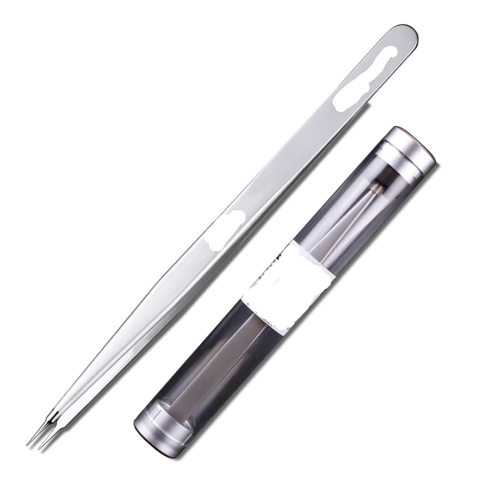 Professional Anti-Static Hair Removal Tweezers - Precision Stainless Steel Forceps for Electronics Repair, Industrial Use & Beauty - Ideal for Eyebrow Shaping, Jewelry Making & Crafting