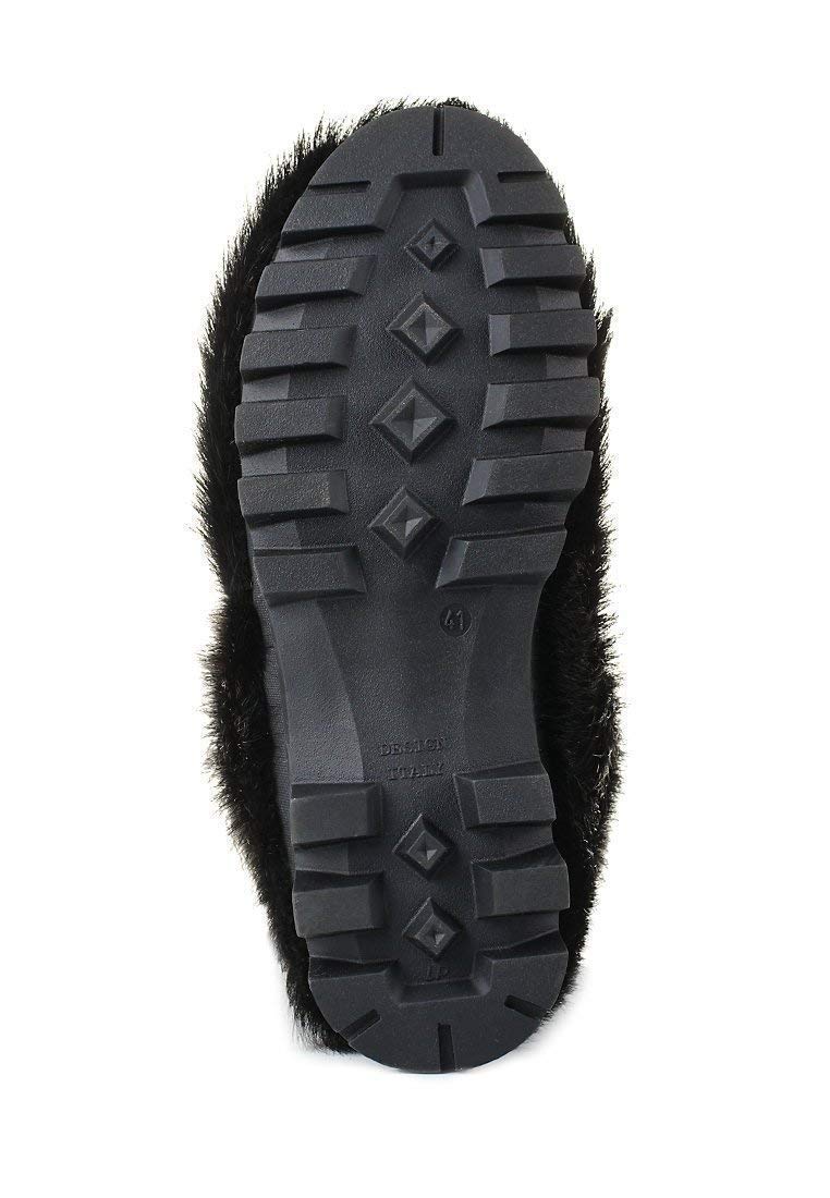 Men's Black Long Nutria Fur Boots - Warm Mukluks, Viking Style Winter Snow Boots with Furry Lining | Perfect for Arctic Adventures, Snowshoeing & Extreme Cold Weather
