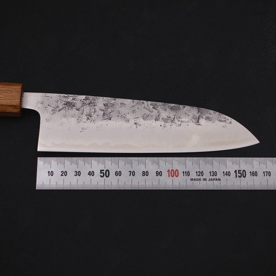 Premium Santoku Knife 165mm - SLD Nashiji Washi Yaki with Urushi Handle - Japanese Kitchen Knife for Slicing, Dicing & Chopping - Perfect for Home Chefs & Professional Cooking