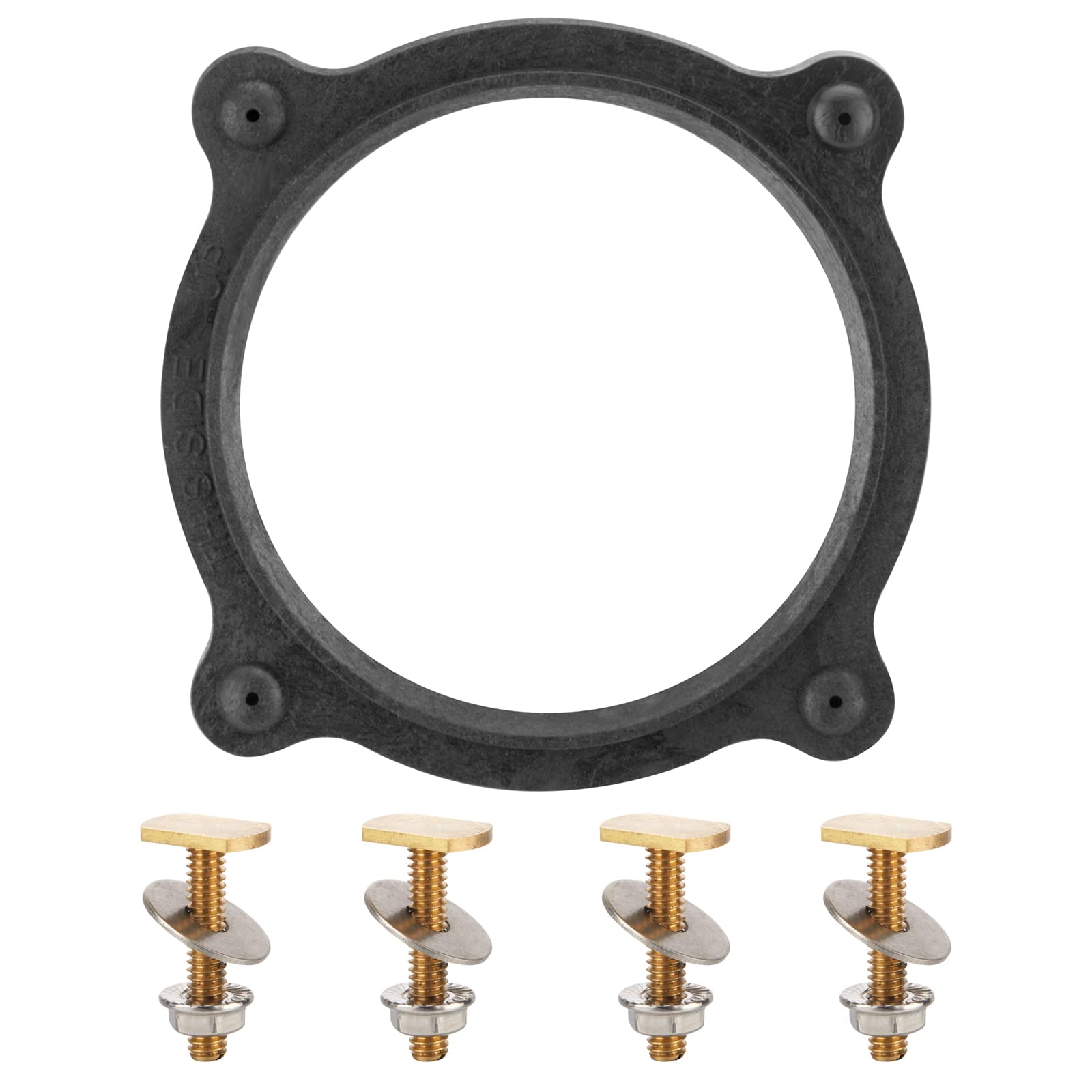 Dometic Sealand Toilet Seal Kit Replacement - SE341549 RV Marine Toilet Floor Flange & Mounting Kit for Travel Trailers & Boats | Waterproof & Durable for RV, Camper, and Marine Toilet Repairs