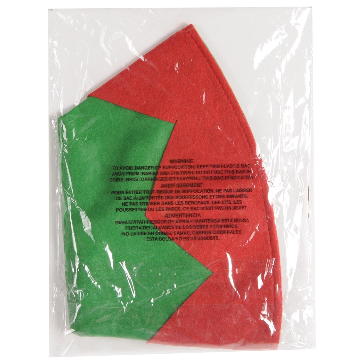 12 Pack Beistle Christmas Felt Elf Hats - Festive Holiday Party Accessories for Xmas Celebrations, Family Gatherings & Office Parties