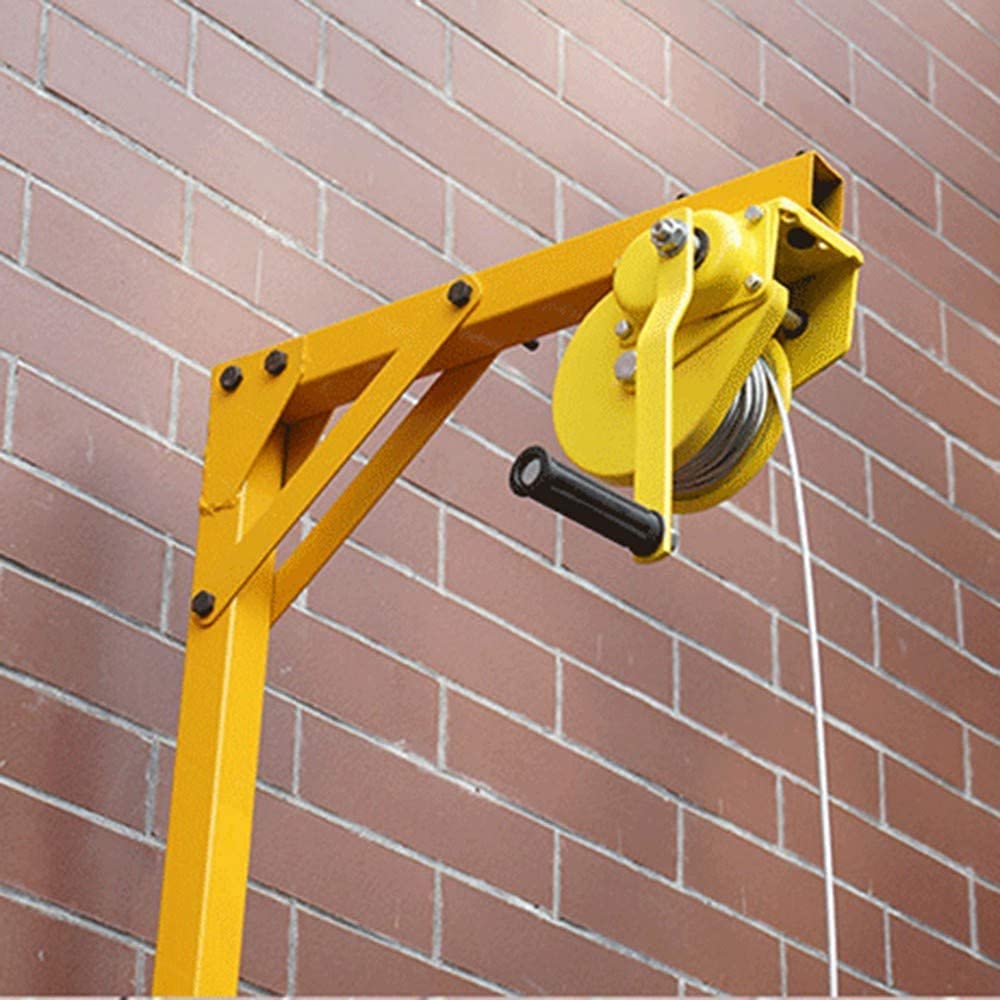 Stainless Steel AC Installation Lift Tool - Heavy Duty Triangle Bracket for Outdoor Air Conditioner Mounting with 10M Safety Rope | Perfect for HVAC Technicians & DIY Home AC Unit Installations