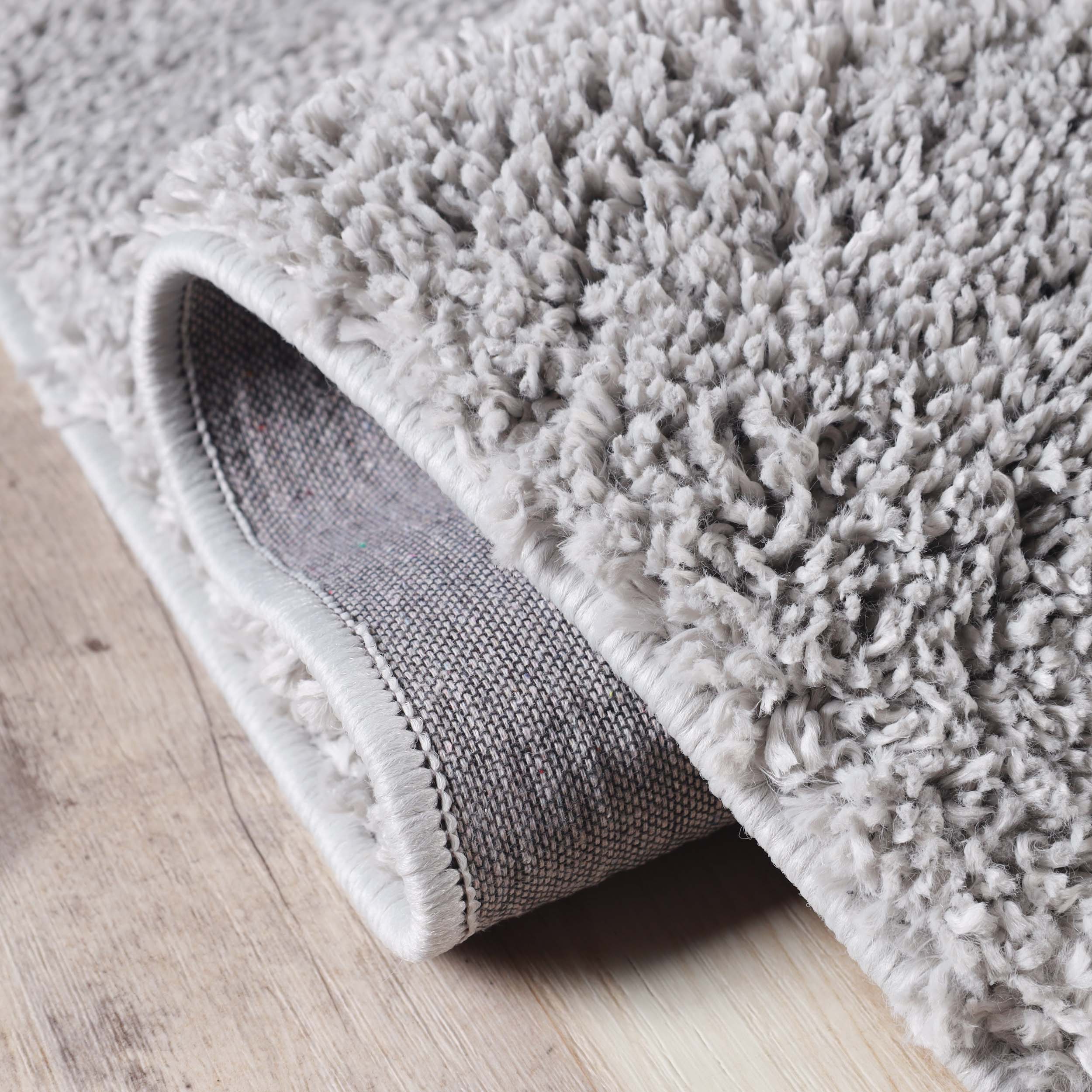 Berlin Solid Indoor Plush Shag Runner Rug - Soft Area Rug for Living Room, Bedroom, Nursery - Non-Slip Comfortable Floor Mat for Home Decor