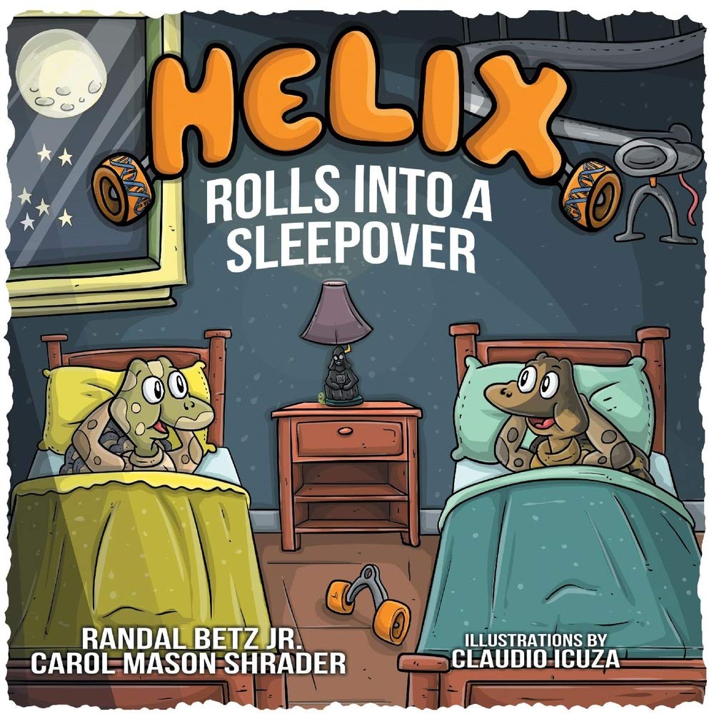 Helix Rolls Into A Sleepover (2 Pack) - Soft & Cozy Blanket for Sleepovers, Movie Nights & Travel