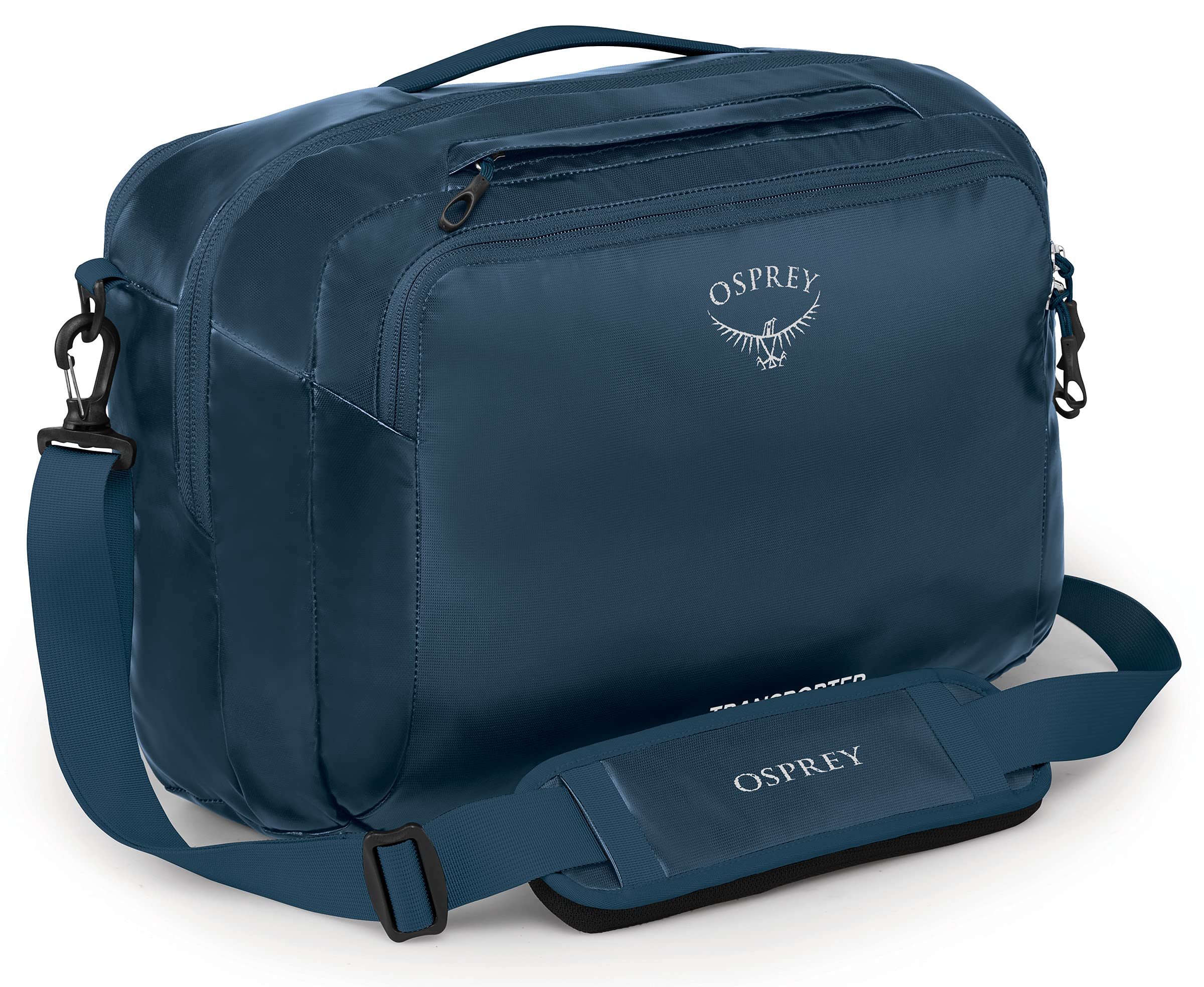 Osprey Unisex-Adult Transporter Carry-On Duffel Bag - Lightweight Travel Duffel for Airplane, Gym & Weekend Trips | Water-Resistant & Durable Luggage