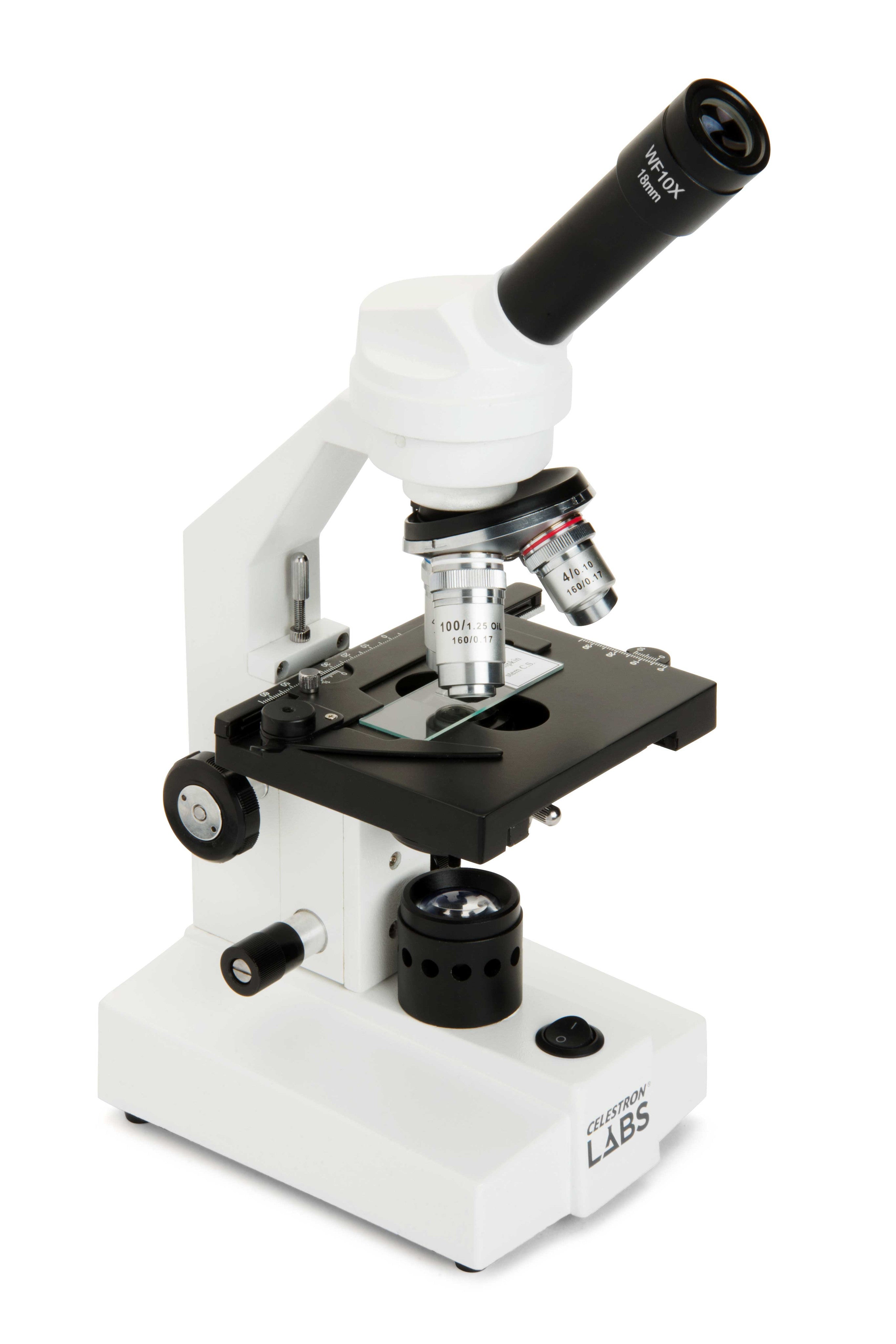 Celestron Labs CM2000CF Professional Compound Microscope - 40X-2000X Magnification, LED Illumination for Lab & Education | Ideal for Students, Scientists & Hobbyists