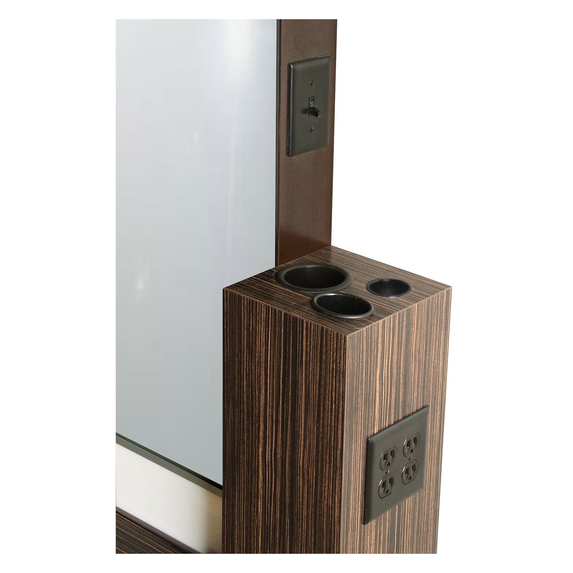 Rio Styling Station - Professional Hair Dryer Holder & Organizer for Salon, Bathroom, or Home Use - Perfect for Hair Stylists and Personal Grooming