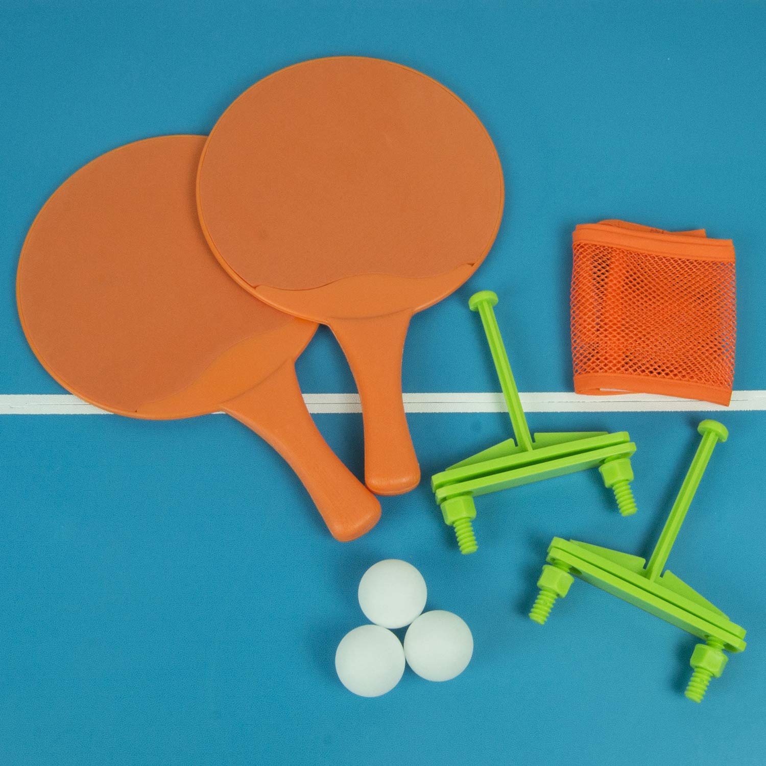 Poolmaster Floating Table Tennis Game Toy - Portable Waterproof Ping Pong Set for Pool, Lake & Beach Fun - Perfect for Outdoor Parties, Family Gatherings & Summer Activities