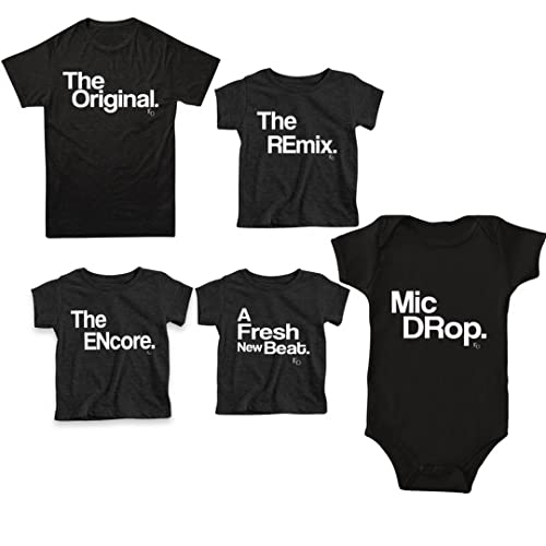 Pregnancy Announcement Shirts for Siblings - Big Brother & Big Sister Reveal T-Shirt Set (5-Pack) - Perfect for Baby & Toddler Gender Reveal Parties and Family Photo Shoots