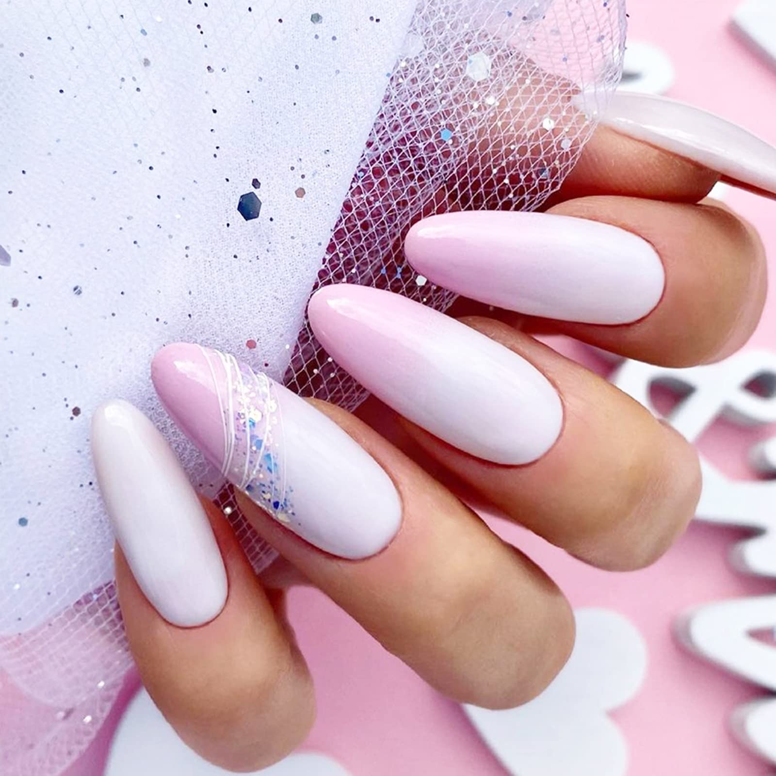 White Spider Gel for Nails - UV LED Nail Art Gel Polish for DIY Manicure & Professional Nail Designs | Perfect for Halloween, Gothic, and Creative Nail Art Looks