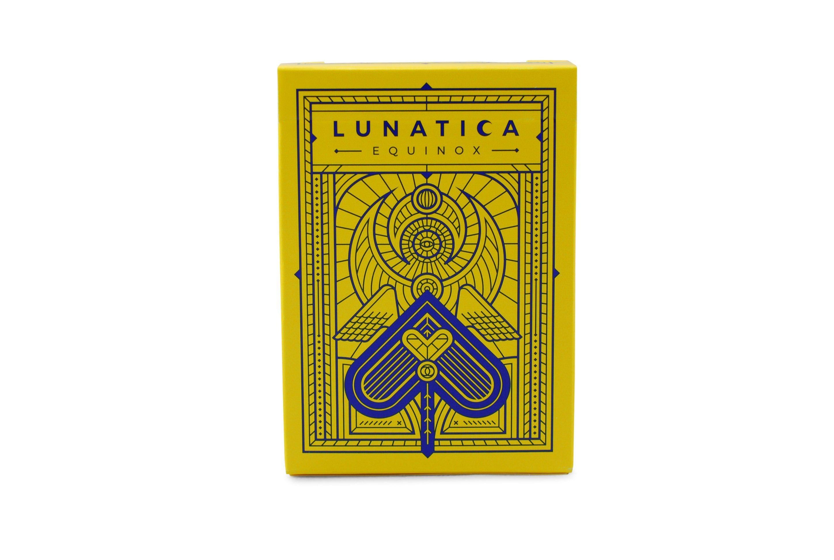 Lunatica Equinox Playing Cards - Premium Deck for Magic Tricks, Cardistry & Poker Games | Perfect for Parties, Gifts & Collectors