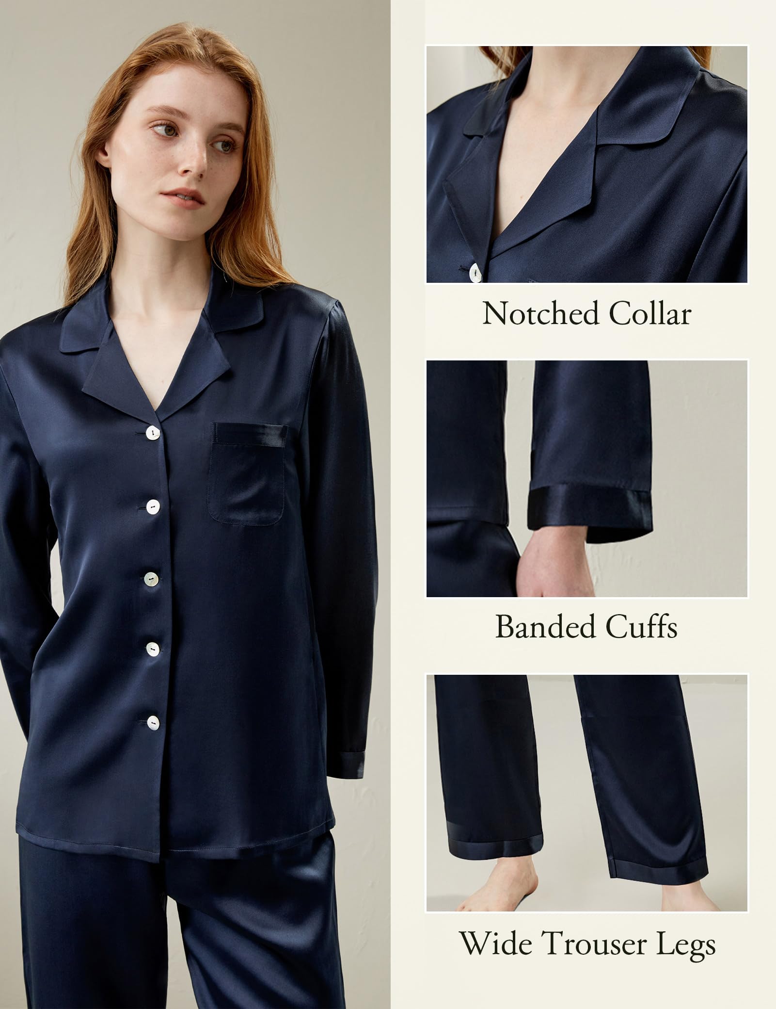 LilySilk Women's Classic Silk Blouse - Elegant & Comfortable Ladies Shirt for Work, Office, and Special Occasions