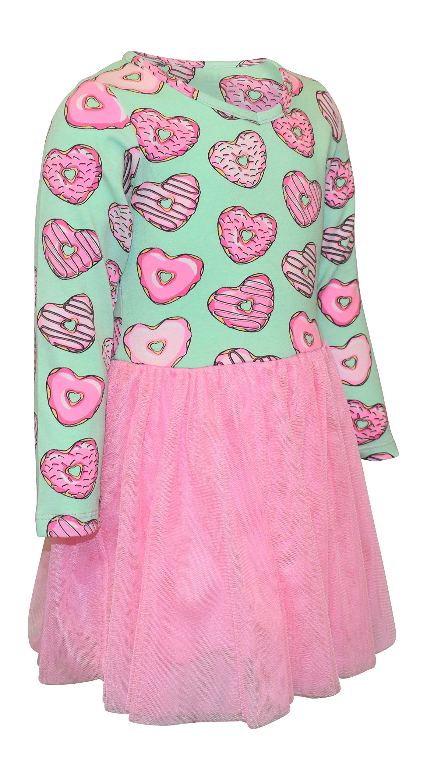 Girls Long Sleeve Tulle Tutu Dresses for Kids & Toddlers - Perfect for Birthday Parties, Photo Shoots & Special Occasions