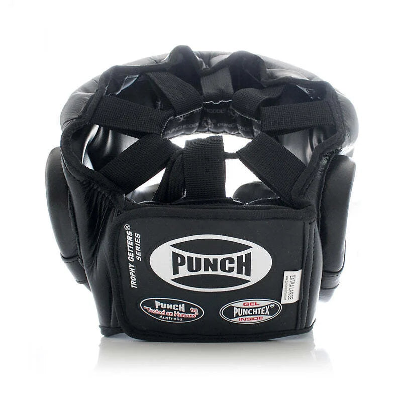 TROPHY GETTERS® Professional Full Face Boxing Headgear - Premium Protection for Training & Sparring - Ideal for Boxing, MMA, Muay Thai & Kickboxing