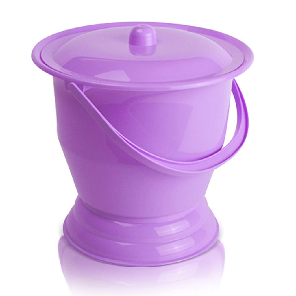 Portable Female Urinal with Lid - Lightweight Travel & Camping Urinal for Women - Reusable Bedpan for Hospital, Home & Outdoor Use (Blue) | Perfect for Road Trips, Hiking, Post-Surgery Care & Elderly Assistance | Great for Emergency Kits, Mobility Aid & Airplane/RV Travel | Ideal for Outdoor Adventures, Medical Recovery & Home Healthcare | Essential for Travelers, Campers, Patients & Caregivers | Use for Car Rides, Bedside Convenience & Active Lifestyles