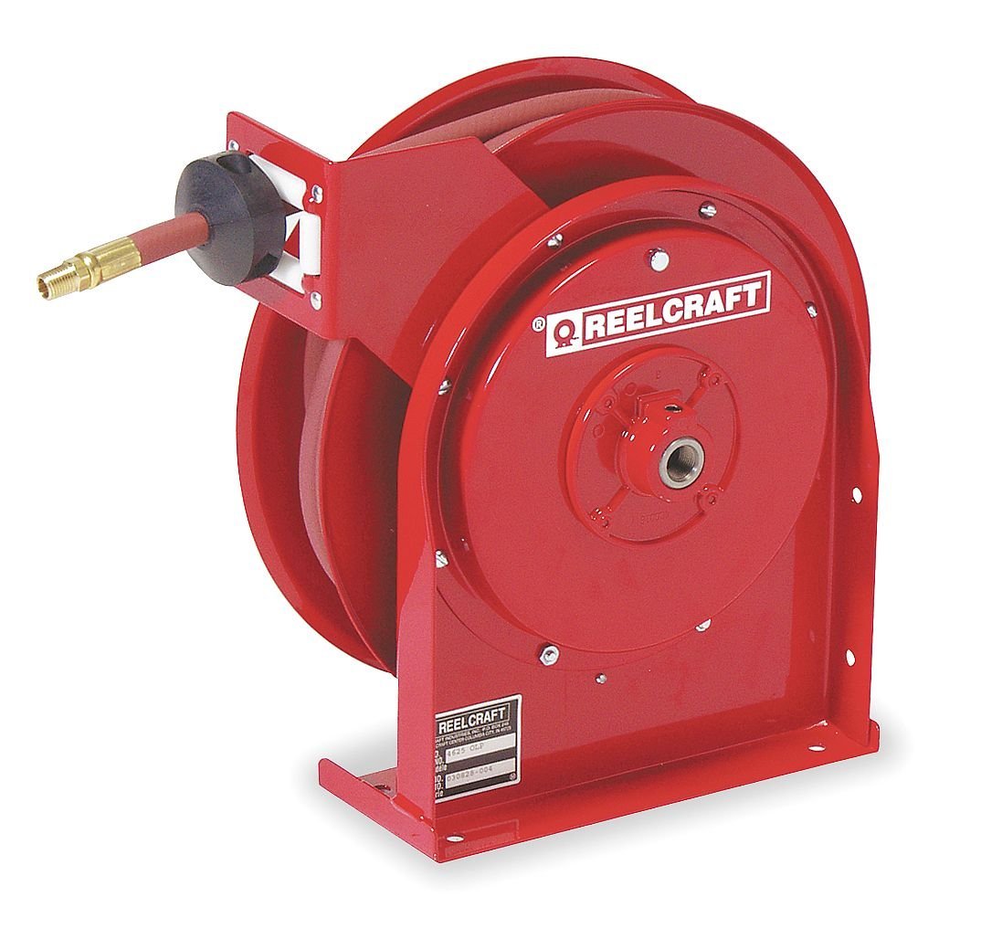 Premium Duty Spring Retractable Hose Reel 1/4