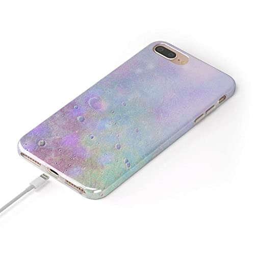 Casely iPhone 6/7/8 Plus Case - Pastel Marble Moon Design | Slim Protective Cover for iPhone 6 Plus/7 Plus/8 Plus | Perfect for Everyday Use, Work & Travel