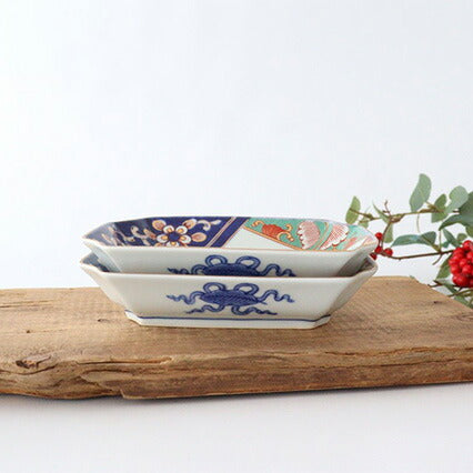 Hasami Yaki Ceramic Plate 16 cm (6.3 inches) - Handcrafted Japanese Peony and Bird Design - Elegant Dinnerware for Home Dining, Party Serving & Gift Giving