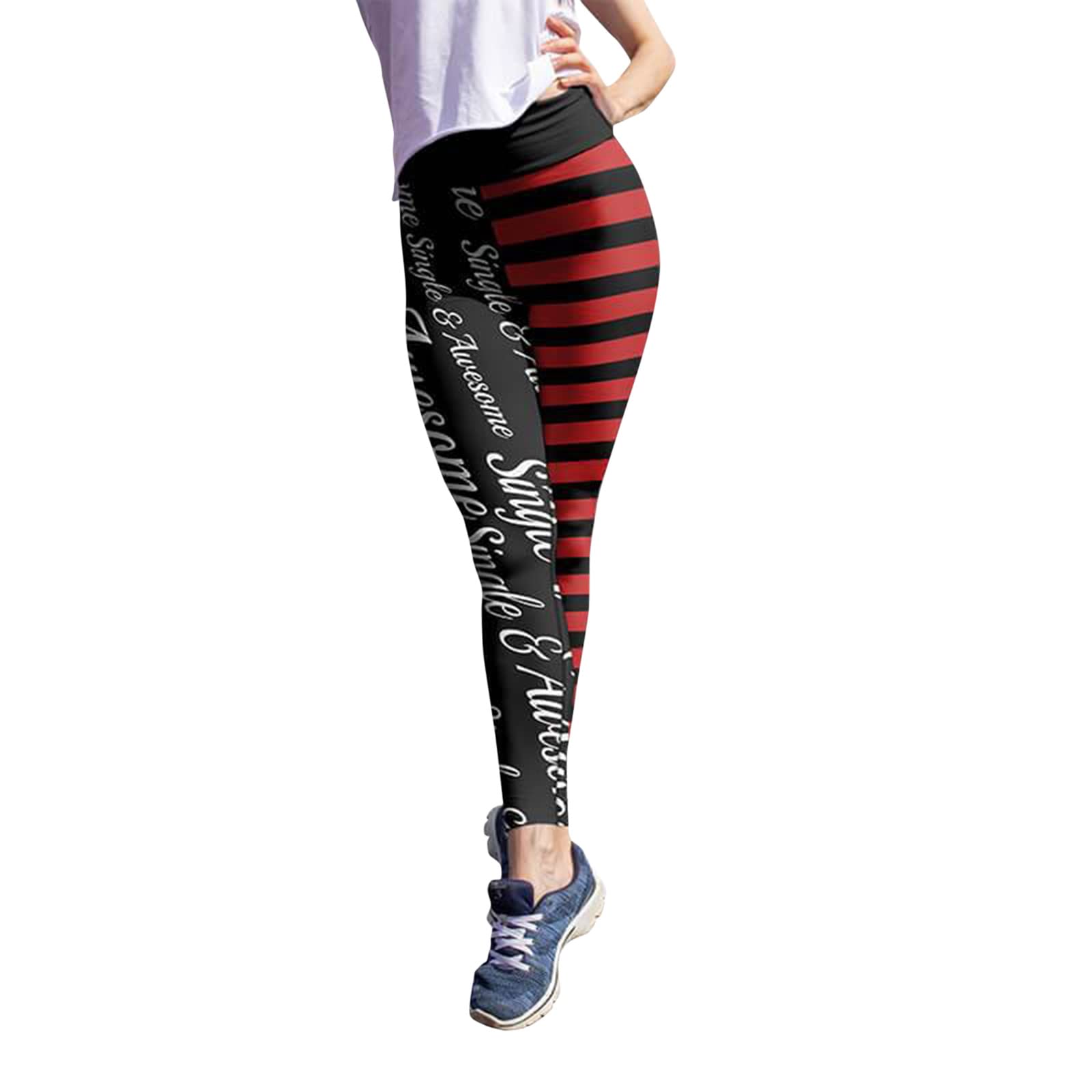 Smooto Plus Size Yoga Pants - High Waist Tummy Control Leggings for Workout & Running