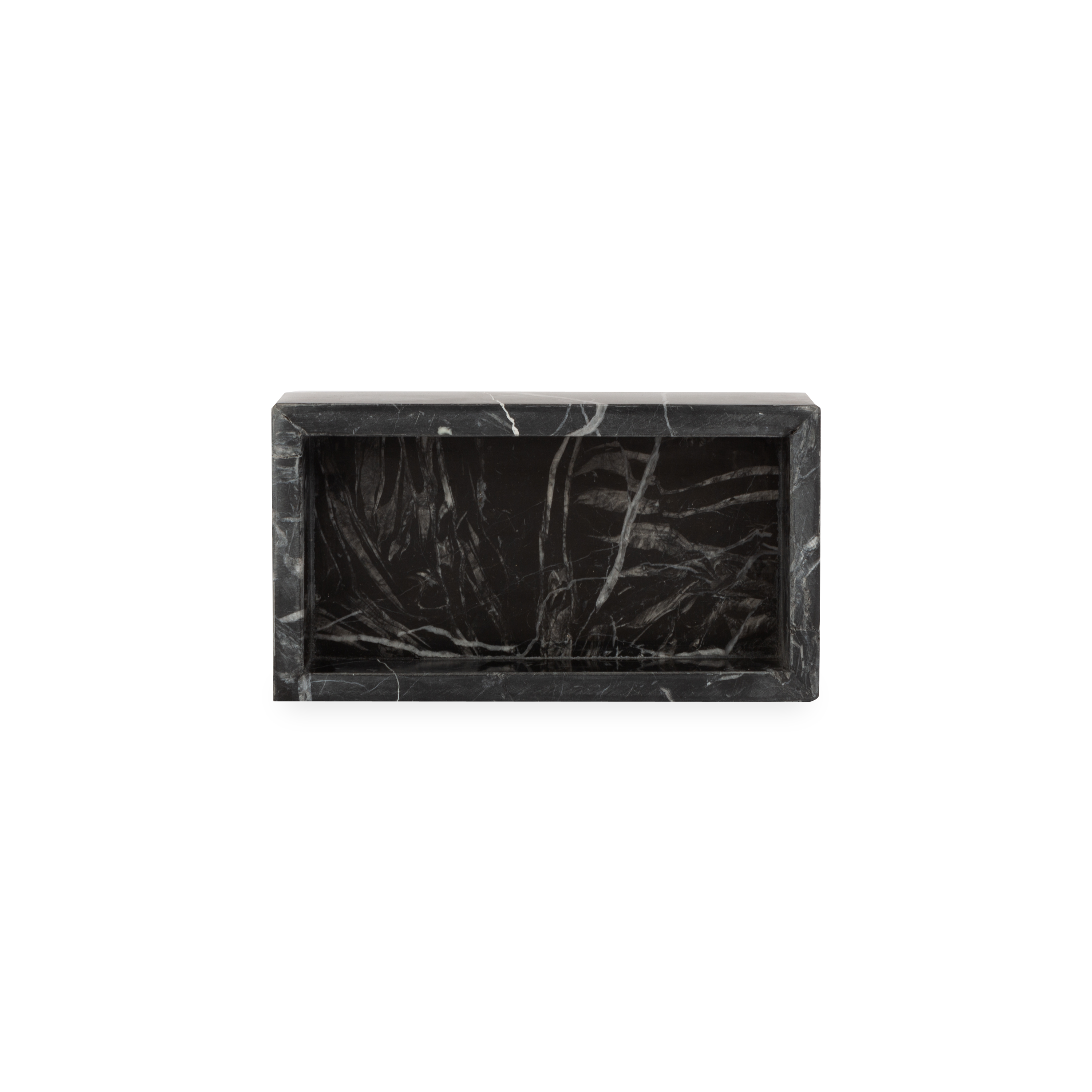 Black Marble Soap Dish - Elegant Bathroom Organizer for Luxury Showers & Spa Decor | Perfect for Modern & Minimalist Bathrooms