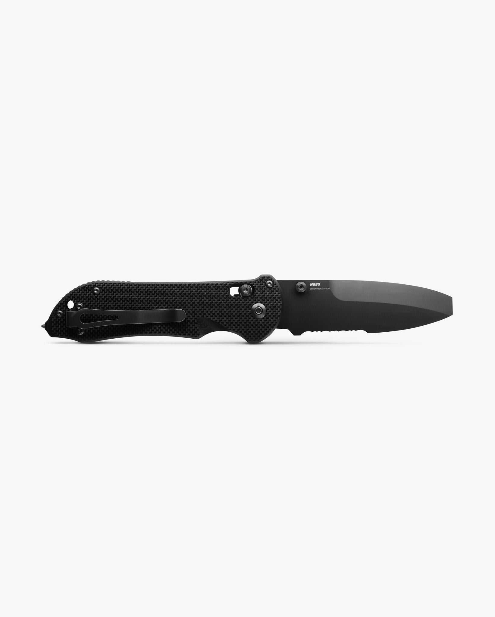 Triage® Black G10 Tactical Knife - High-Quality EDC Folding Knife for Outdoor, Survival, and Everyday Carry