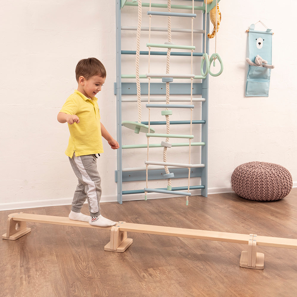 Kids Balance Beam - Non-Slip Gymnastics Training Equipment for Toddlers & Children - Perfect for Indoor/Outdoor Play, Yoga, and Motor Skill Development