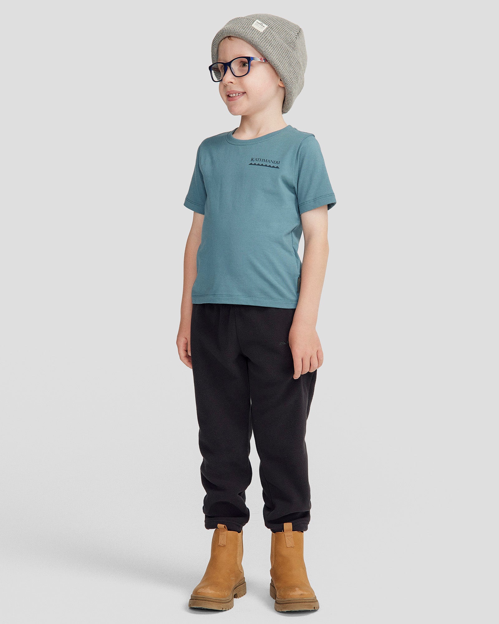 Kids' Ridge 100 PrimaLoft® Bio Joggers - Black | Eco-Friendly Insulated Jogging Pants for Boys & Girls | Perfect for Outdoor Play & Winter Activities