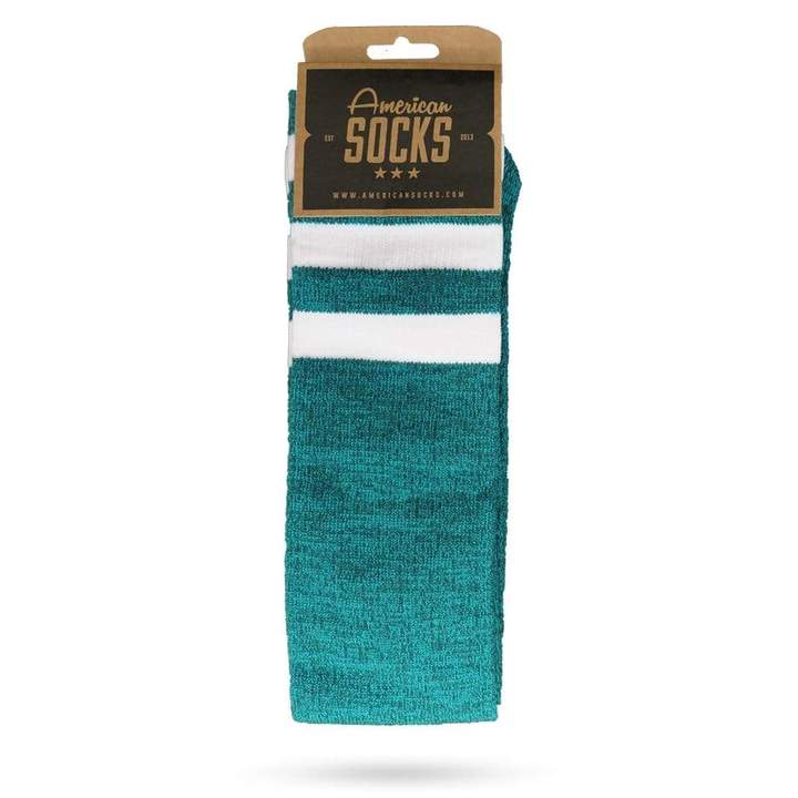 Premium American Knee High Socks in Turquoise - Soft, Comfortable & Stylish for Women - Perfect for Workouts, Running, Yoga & Everyday Wear