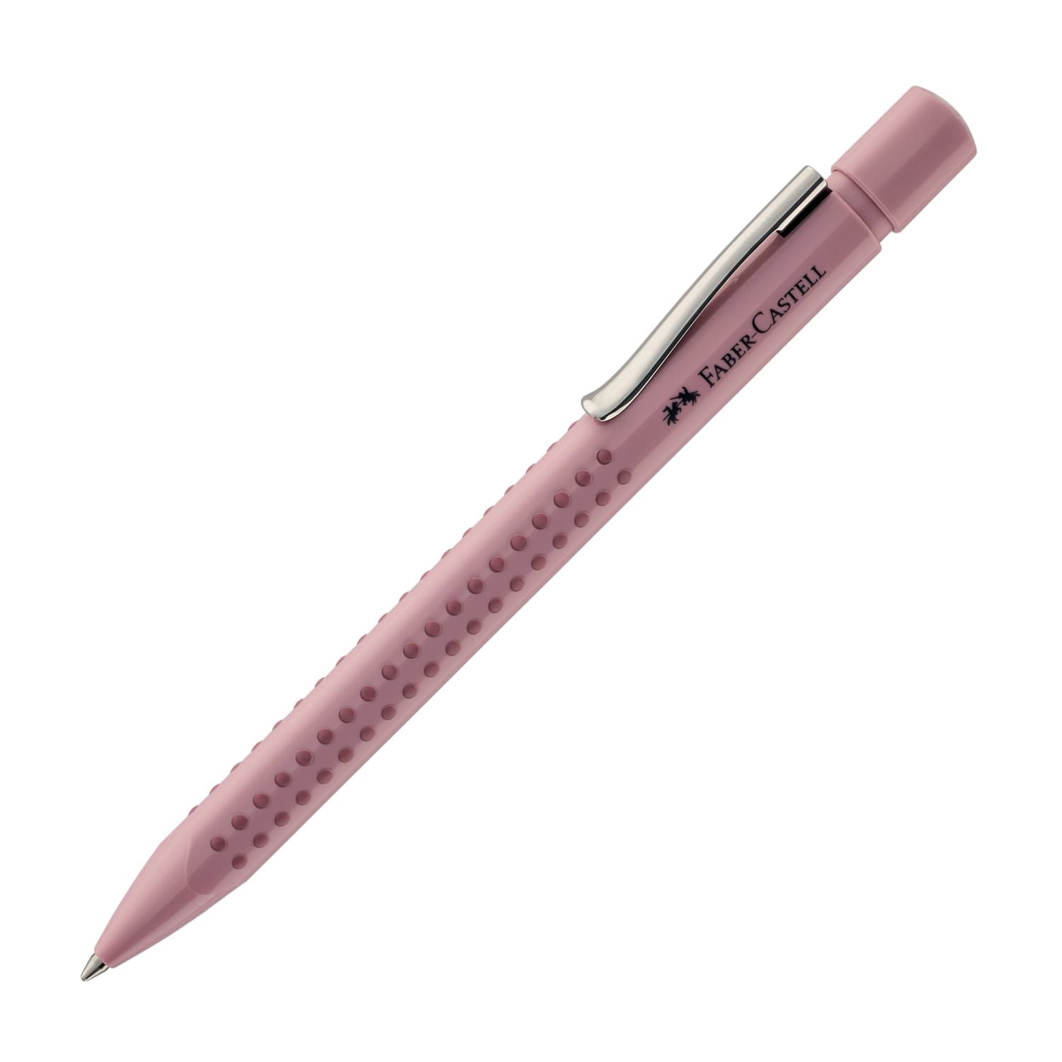 Faber-Castell Grip Harmony Ballpoint Pen - Rose Shadows Color - Smooth Writing Comfort Grip - Perfect for Office, School & Journaling