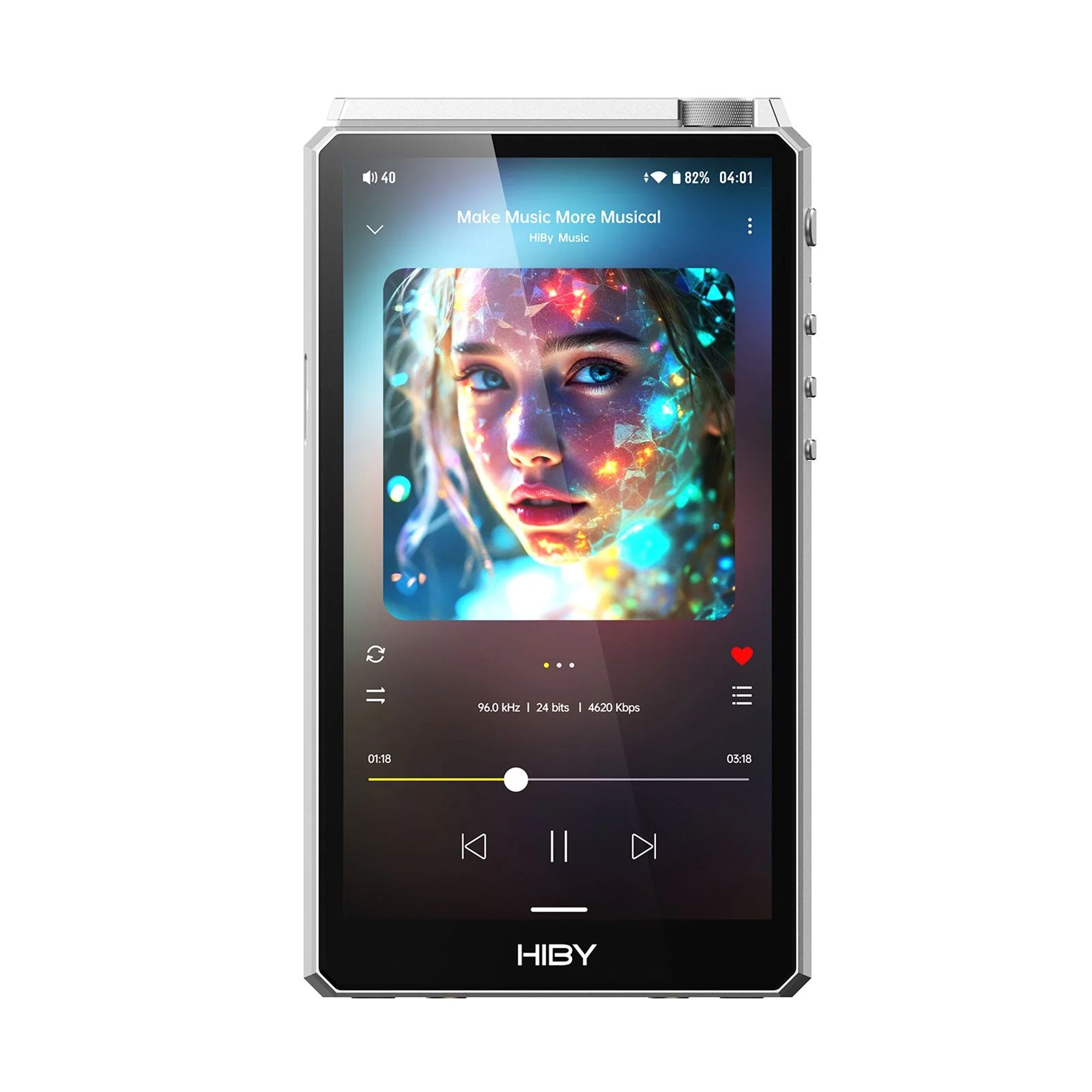 HiBy R6 III 2025 Hi-Res Audio Portable Music Player with Dual ES9038Q2M DAC - Perfect for Travel, Gym & Audiophile Listening
