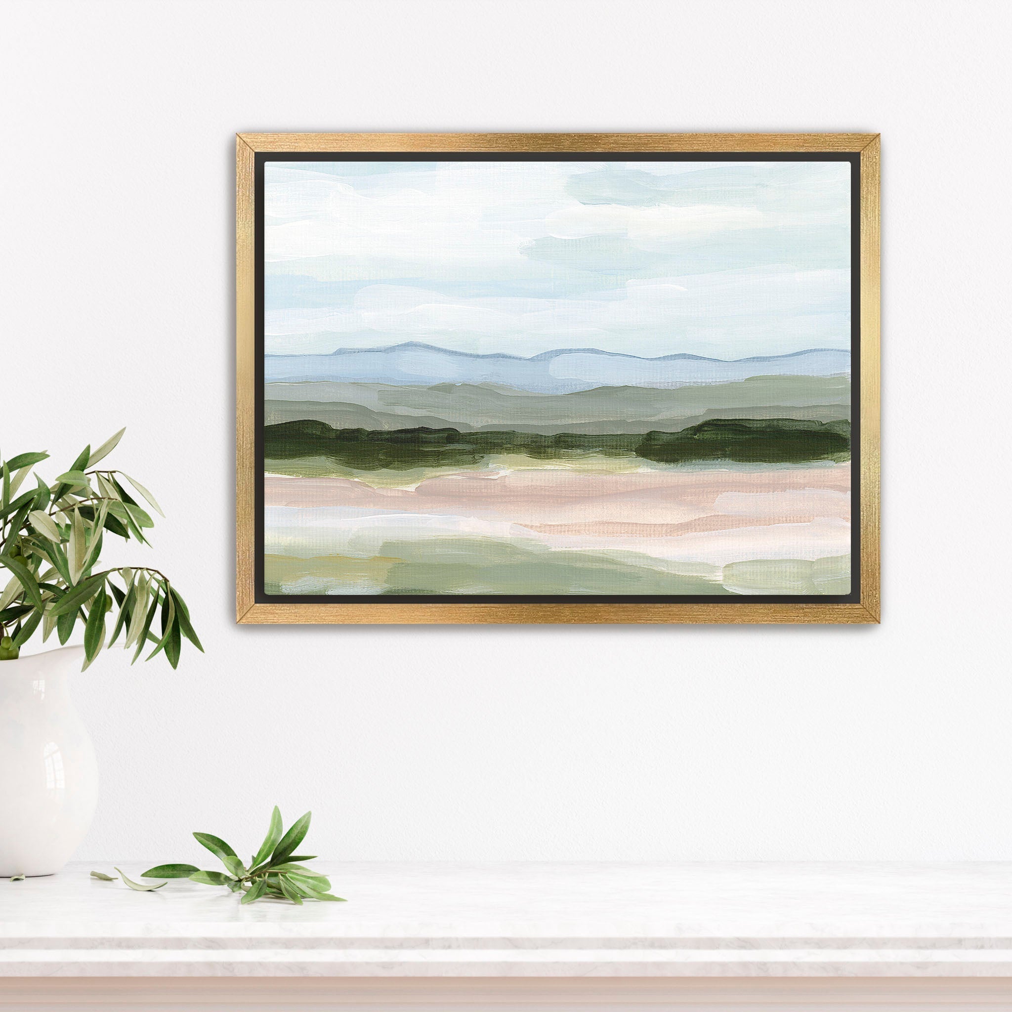 Passing Through Art Print - Modern Wall Decor for Living Room, Bedroom & Office | High-Quality Canvas Painting for Home & Gifts