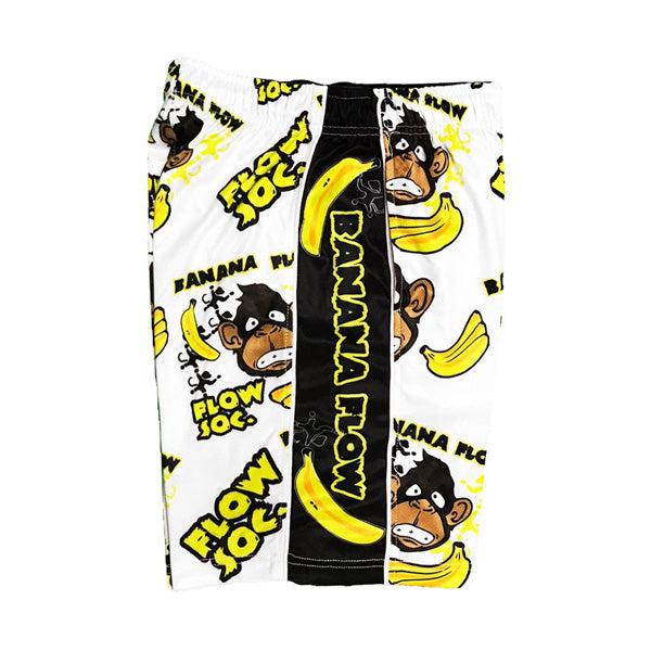 Boys Banana Flow Attack Shorts - Quick-Dry Athletic Shorts for Boys - Perfect for Running, Basketball & Outdoor Sports