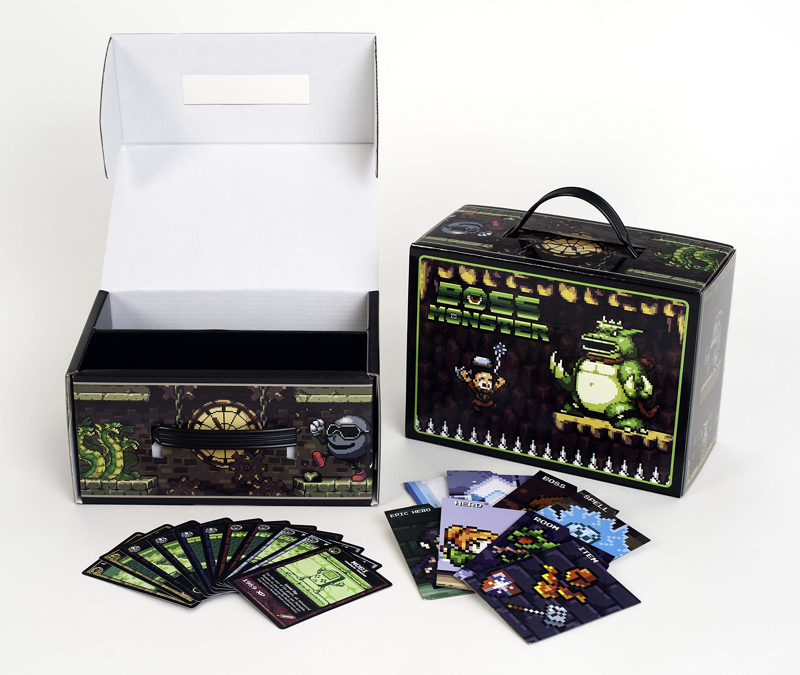 Boss Monster Collector Box by Brotherwise Games - Complete Card Game Set for Family Game Nights & Strategy Board Game Enthusiasts