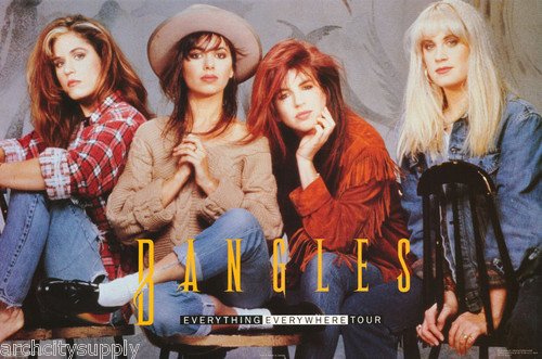 The Bangles Poster - Vintage Band Photo Print - Perfect for Music Lovers & Home Decor - Great for Bedroom, Living Room, or Office Wall Art