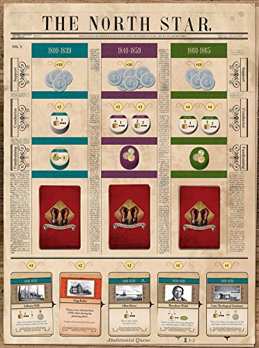 Freedom: The Underground Railroad Board Game by Academy Games | Cooperative Strategy Game for 1-4 Players | Perfect for Family Game Night & History Enthusiasts