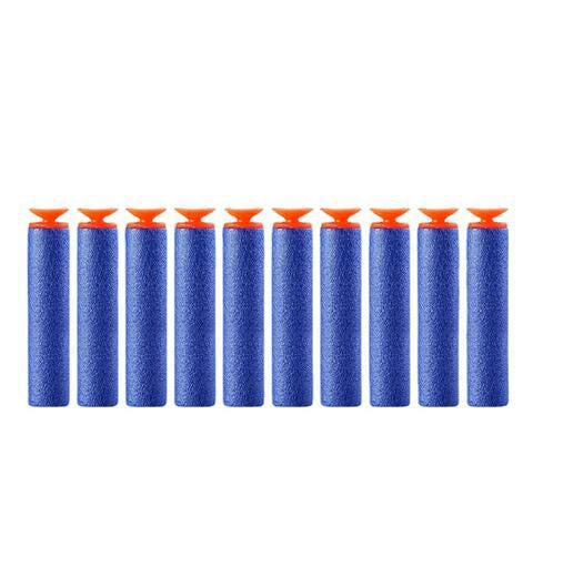 72x13mm Full Length Suction Cup Foam Darts - Safe Toy for Kids, Nerf Gun Accessories, Indoor Outdoor Games & Party Favors