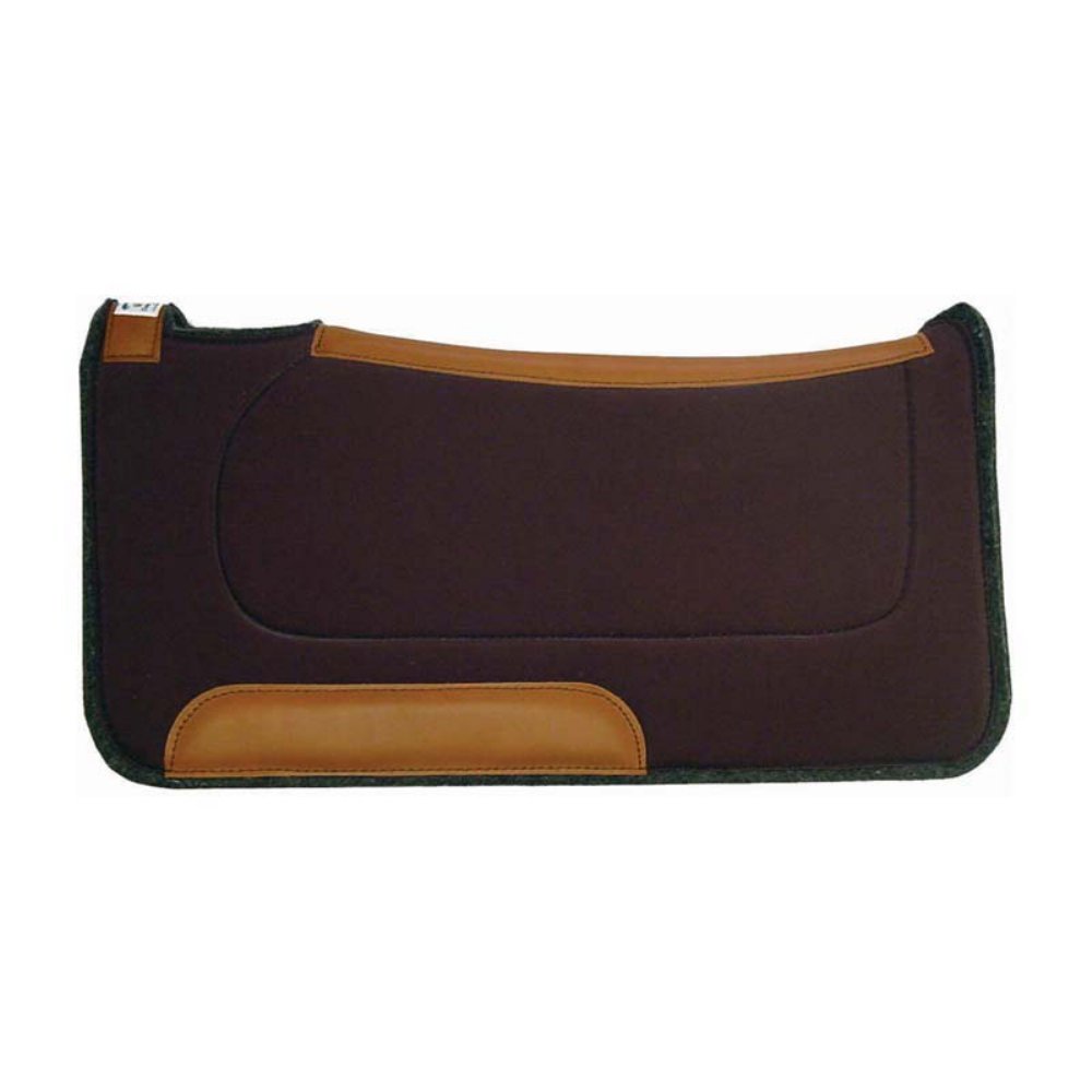Premium Diamond Wool Contoured Ranch Saddle Pad 32
