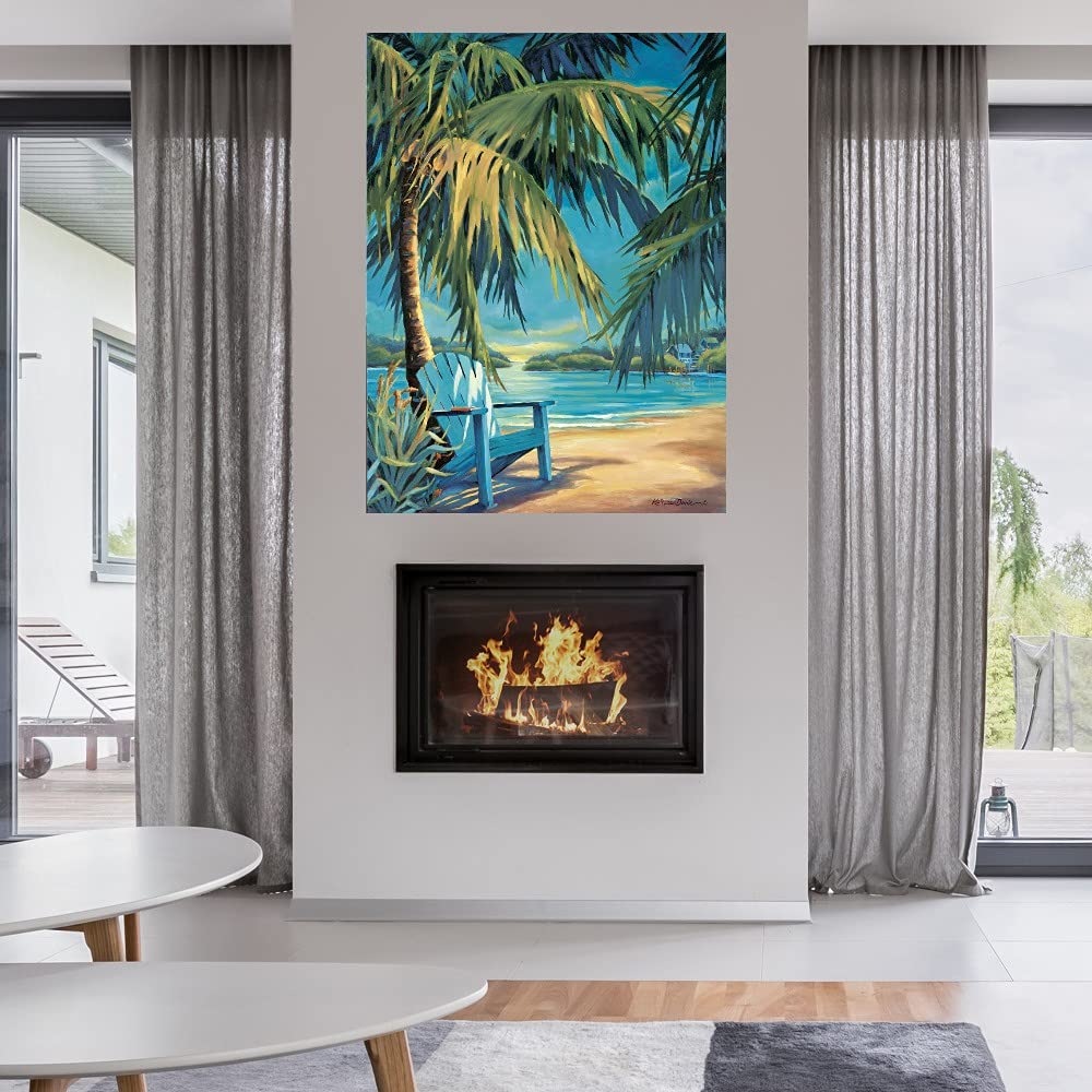 Fine Art Canvas Wall Decor by Kathleen Denis - Ready to Hang 24x32 Inch Abstract Painting for Living Room, Bedroom, Office - Perfect for Home, Hotel & Restaurant Decor