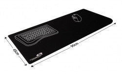 Corepad Deskpad XXXXL Gaming Mouse Pad - CP11016 - Ultra Large Extended Mouse Mat for PC, Laptop & Workstation - Perfect for Gaming, Office & Home Use