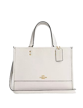 Coach Dempsey Carryall Tote Bag - Genuine Leather Handbag for Women, Stylish Shoulder Bag with Multiple Pockets - Perfect for Work, Travel & Everyday Use