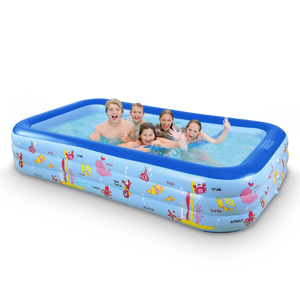 Best Inflatable Swimming Pool for Adults & Kids - 117