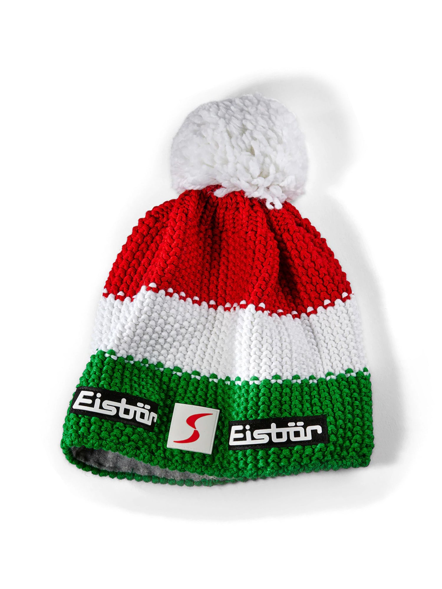 Star Pom Knit Hat - Cozy Winter Beanie with Faux Fur Pom for Women & Men - Perfect for Skiing, Snowboarding & Outdoor Activities