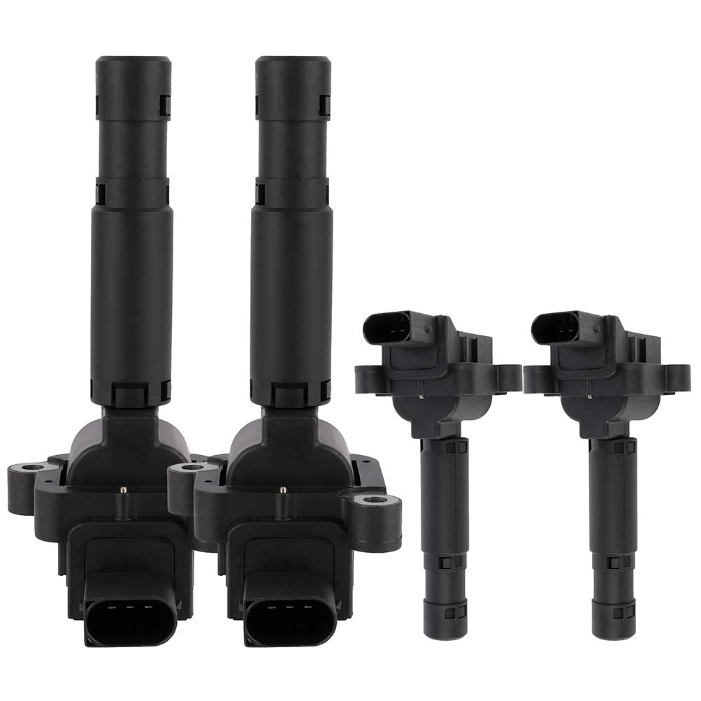 AINTIER Set of 4 Ignition Coil Packs Compatible for Mercedes-Benz C230 1.8L 2003-2005 - High Performance Replacement Parts for Smooth Engine Start & Acceleration | Perfect for DIY Car Repair & Maintenance